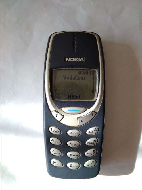 VINTAGE Nokia 3310 - Dark Blue Cellular Phone (tested and working!)
