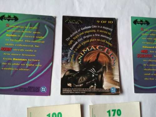 Batman Premium Cards + Stickers