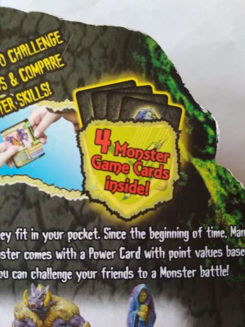 Monster in my Pocket - 4 Figurines in Pack - 2nd Gen 2006 Series 1 - *NEW*