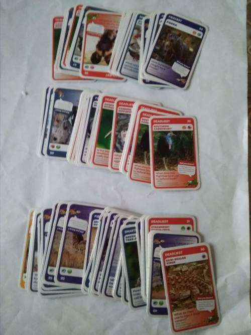 Pick n Pay Super Animals Cards (251 cards in total)