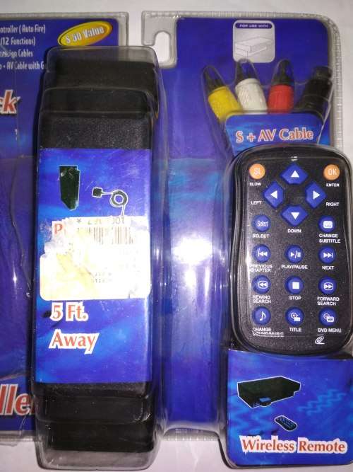 PS2 Accessories - DVD kit, Extension Cables & S-Video, AV & Guncon Cable