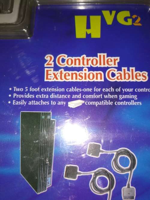 PS2 Accessories - DVD kit, Extension Cables & S-Video, AV & Guncon Cable