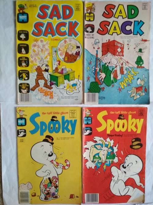 Classic Harvey Comics (Casper, Baby Huey, Wendy, Sad Sack, Spooky, Richie Rich, Audrey)