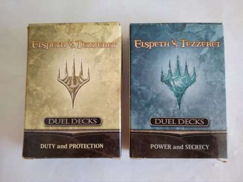Vintage Magic the Gathering - Elspeth vs. Tezzeret Duel Deck