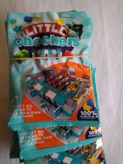 Little Checkers Lego like blocks Little Shop