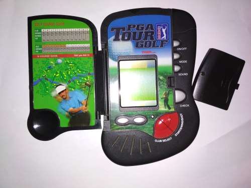Vintage PGA Tour Golf handheld electronic game by Tiger 1997