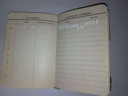 Charles Letts Boy Scouts Diary - 1957 - The Boy Scouts Association Great Britain