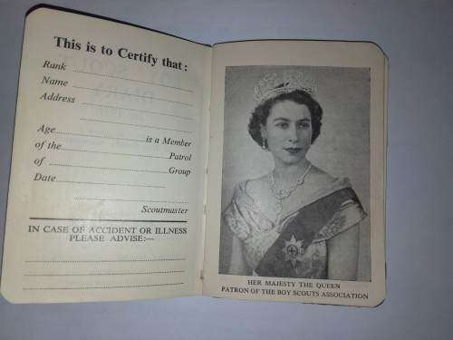 Charles Letts Boy Scouts Diary - 1957 - The Boy Scouts Association Great Britain