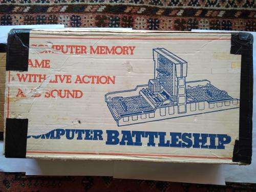 Vintage 1977 MB Computer Battleship