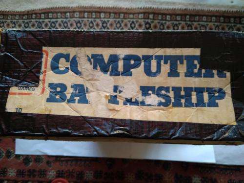 Vintage 1977 MB Computer Battleship