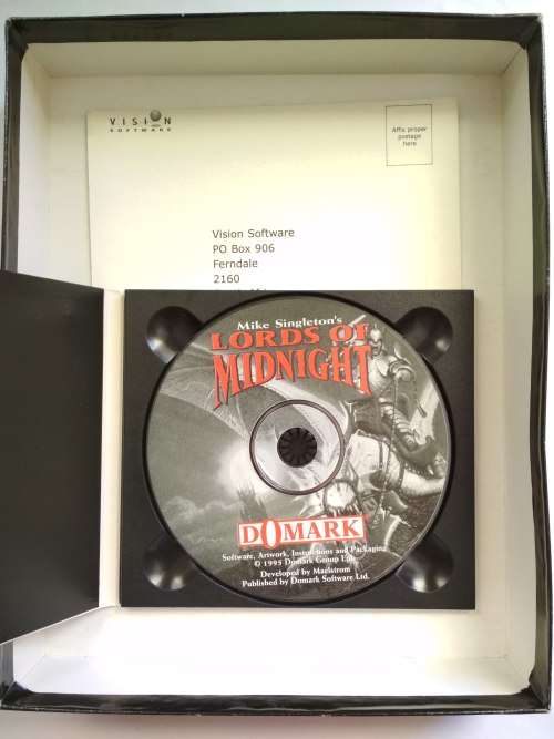 Big Box Vintage Mike Singletons Lords of Midnight (CD-ROM, 1995)