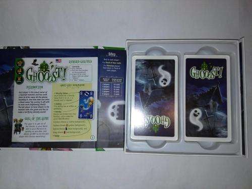 Ghooost Spooky Card Game Richard Garfield 2013 IELLO Board game