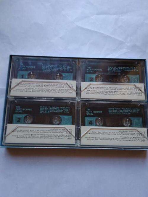 Vintage The Cliff Richard Story Featuring The Shadows (4 Cassettes)