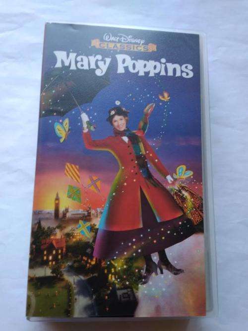 Classic Mary Poppins VHS Tape