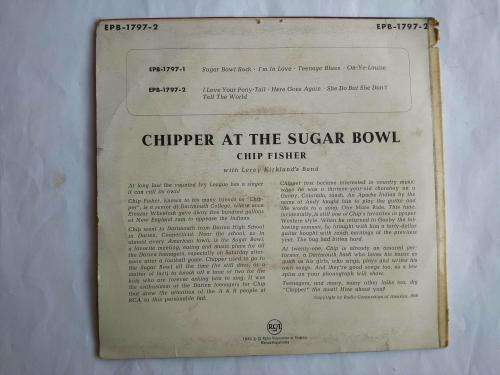Chip Fisher With Leroy Kirkland`s Band  Chipper At The Sugar Bowl LP VINYL