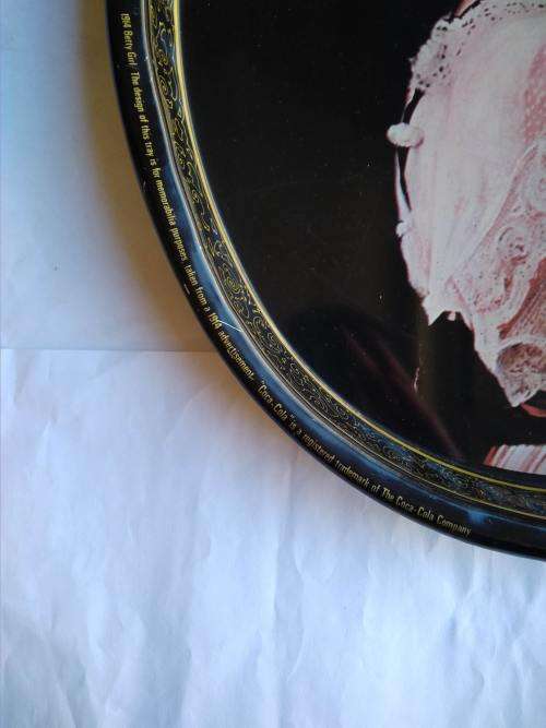 Vintage Coca Cola Coke Tray (Betty Girl, 1914) - 38cm x 31cm