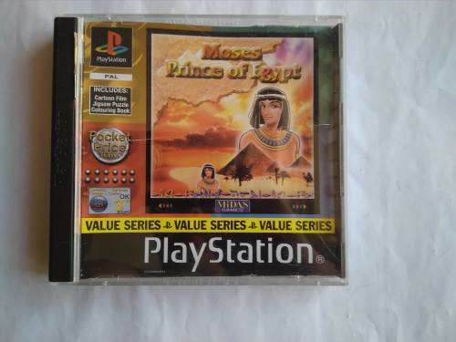 Vintage Moses Prince Of Egypt (PS1) Tested And Working
