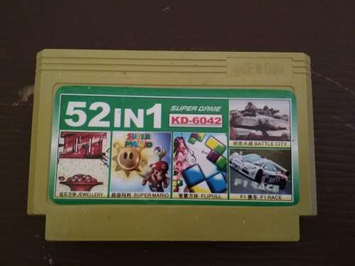8-Bit/8 Bit TV Game Cartridge (5) - 5 Games in 1