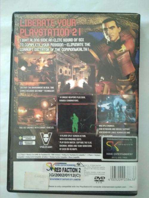 PS2 Red Faction 2 - Tested and working