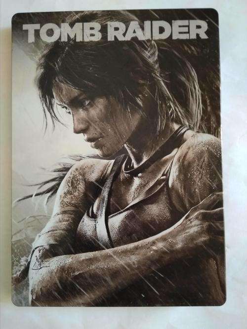 PS3 Limited Ediition Tomb Raider Steel Case with Game Disc - Tested and working