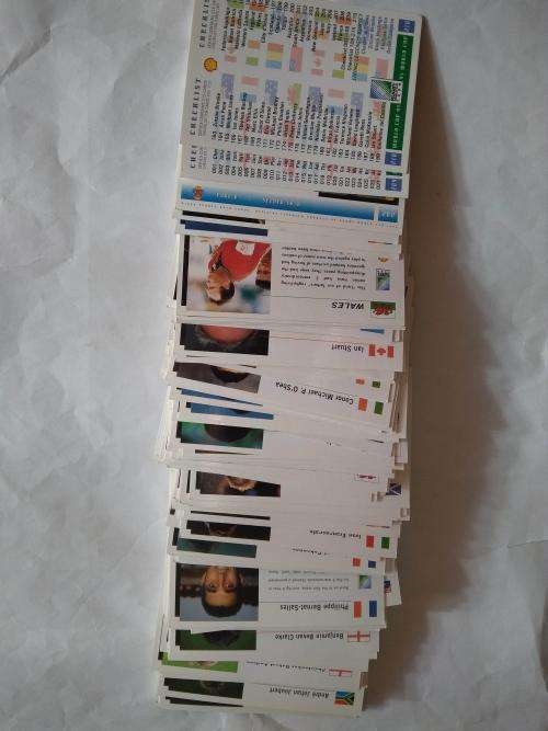 Lot of 1995 Shell Sports Deck Rugby Trading Cards