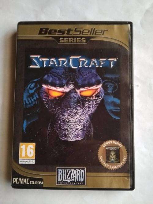 Starcraft + Expansion Set (Brood War)- PC CD/DVD Game