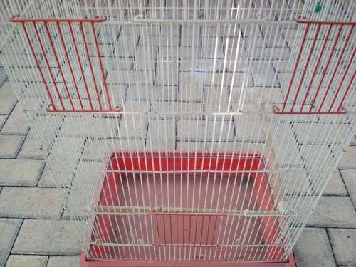 Large Bird Cage With Metal Stand (for small birds)