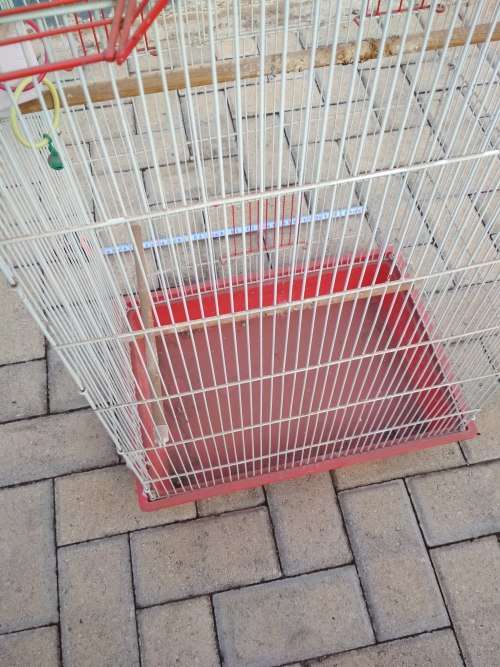 Large Bird Cage With Metal Stand (for small birds)