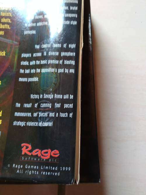 Vintage PC Game: Savage Arena (Big Box)