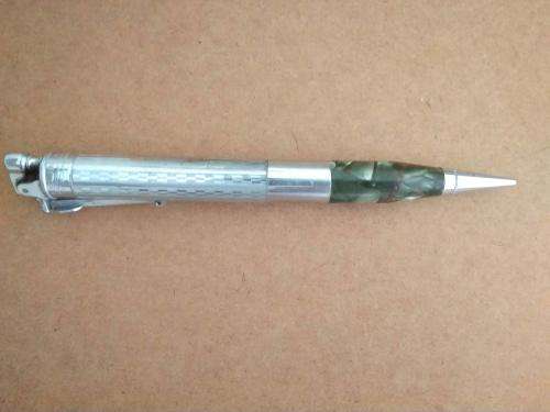 Vintage Ronson Lighter Mechanical Pencil Combo Green Marble