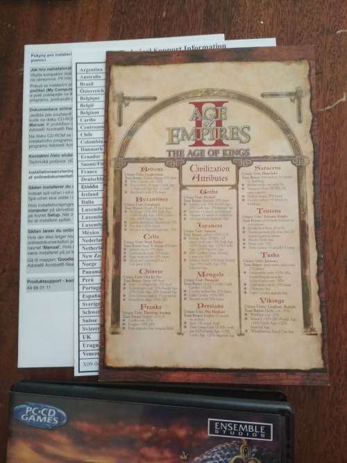 Vintage Age of Empires II - Gold Edition (PC)