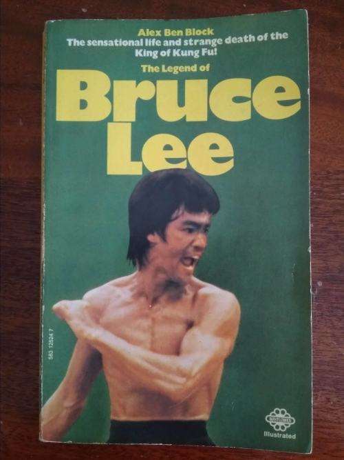 Vintage The Legend Of Bruce Lee By Alex Ben Block- Mayflower  Paperback- 1974
