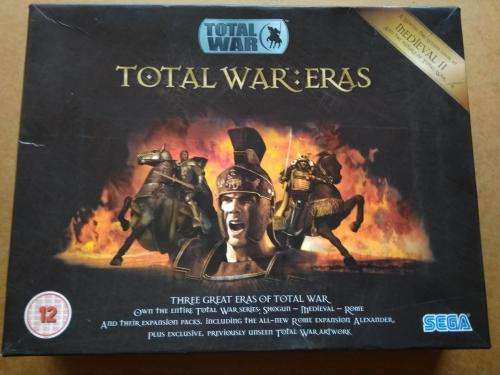 Vintage Total War: Eras - Big box (not complete) PC game