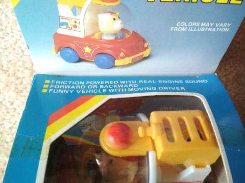 Happy Bear Vehicles car - Friction Powered with Real Engine Sound