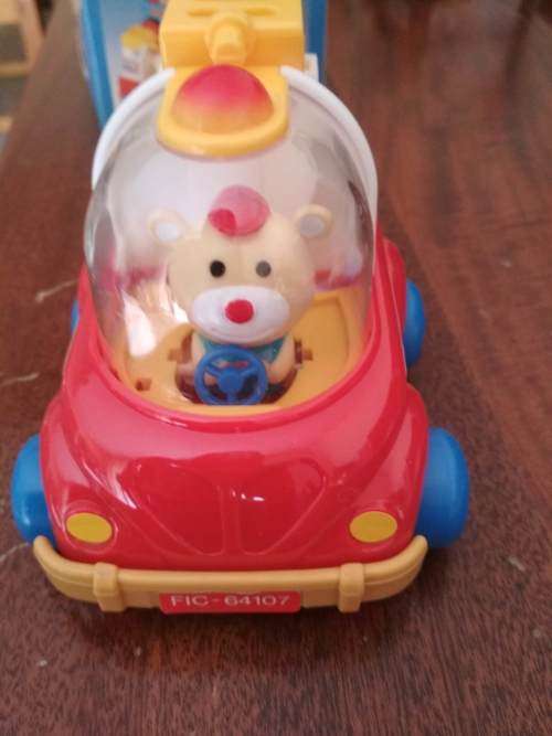 Happy Bear Vehicles car - Friction Powered with Real Engine Sound