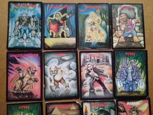 Prima Toys Monster In My Pocket 1991 Morrison Entertainment Group Trading Cards