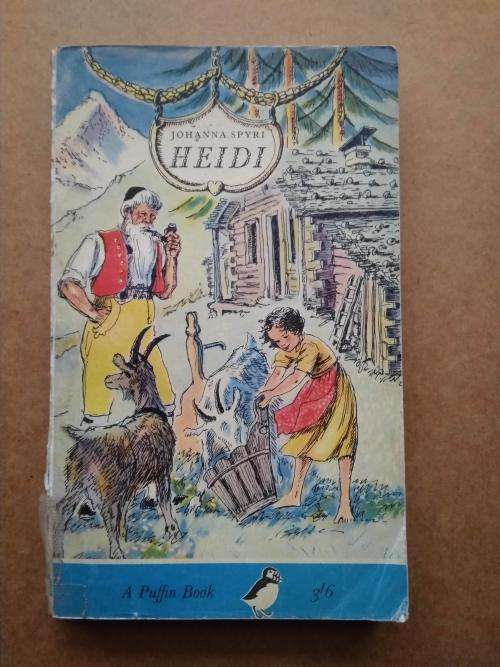 Vintage Heidi 1962 puffin book