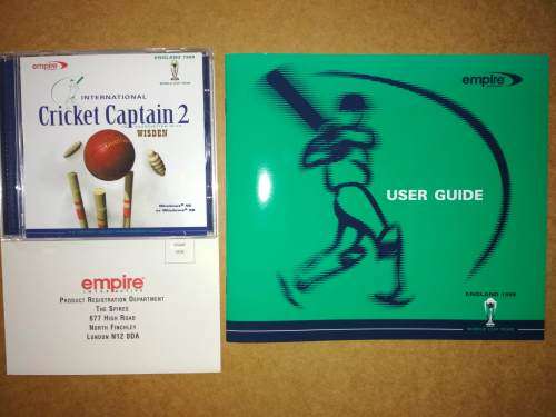 Classic Cricket Captain 2 PC-CD Game Big Box