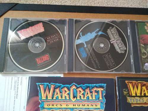Vintage Warcraft Battle Chest 2 PC-CD Game With Big Box