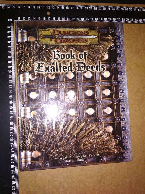 Dungeons and Dragons D and D: Book of Exalted Deeds (Fantasy Role-playing game) d20 Hardcover