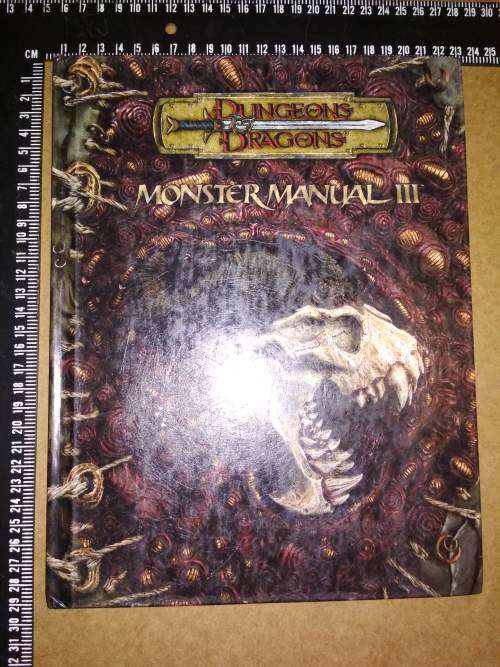 Dungeons and Dragons: Monster Manual III (Fantasy Roleplaying Supplement) D and D d20 Hardcover