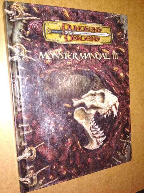 Dungeons and Dragons: Monster Manual III (Fantasy Roleplaying Supplement) D and D d20 Hardcover