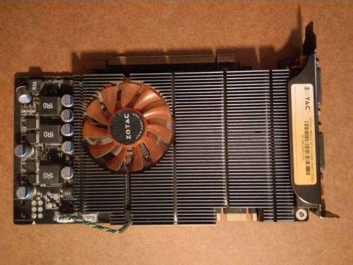 Zotac Nividia Geforce 9800GT Graphics Card with Box (tested and working)