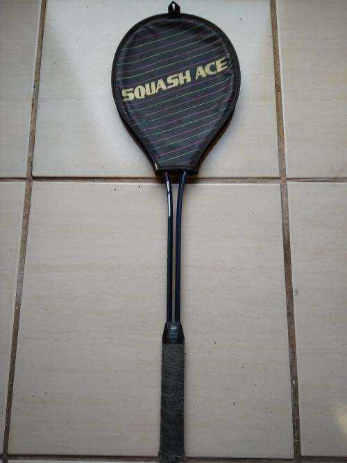 Vintage Dunlop Squash Ace Racquet