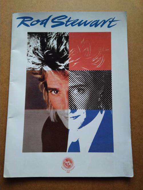 1985 Programme for ROD STEWART Concert at Sun City