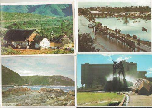8x Vintage South African Postcards (new and unused)