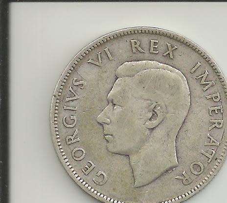 South Africa 2 1/2 Shillings 1945 coin