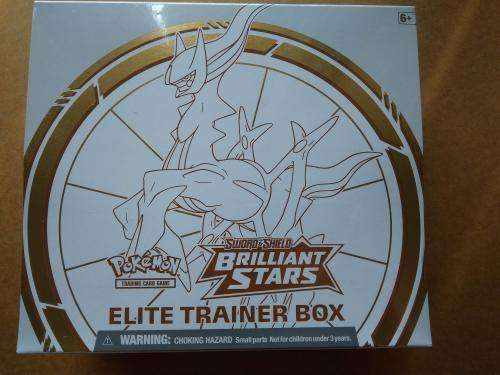 Pokemon Elite trainer box Brilliant stars