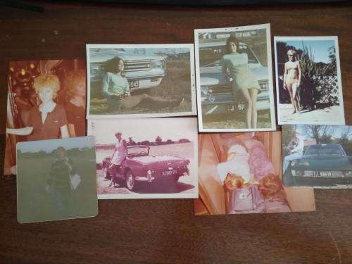 VINTAGE Photographs (unknown blonde/ brunette ladies)