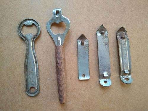Vintage Bottle openers including Castle and Lion branded ones